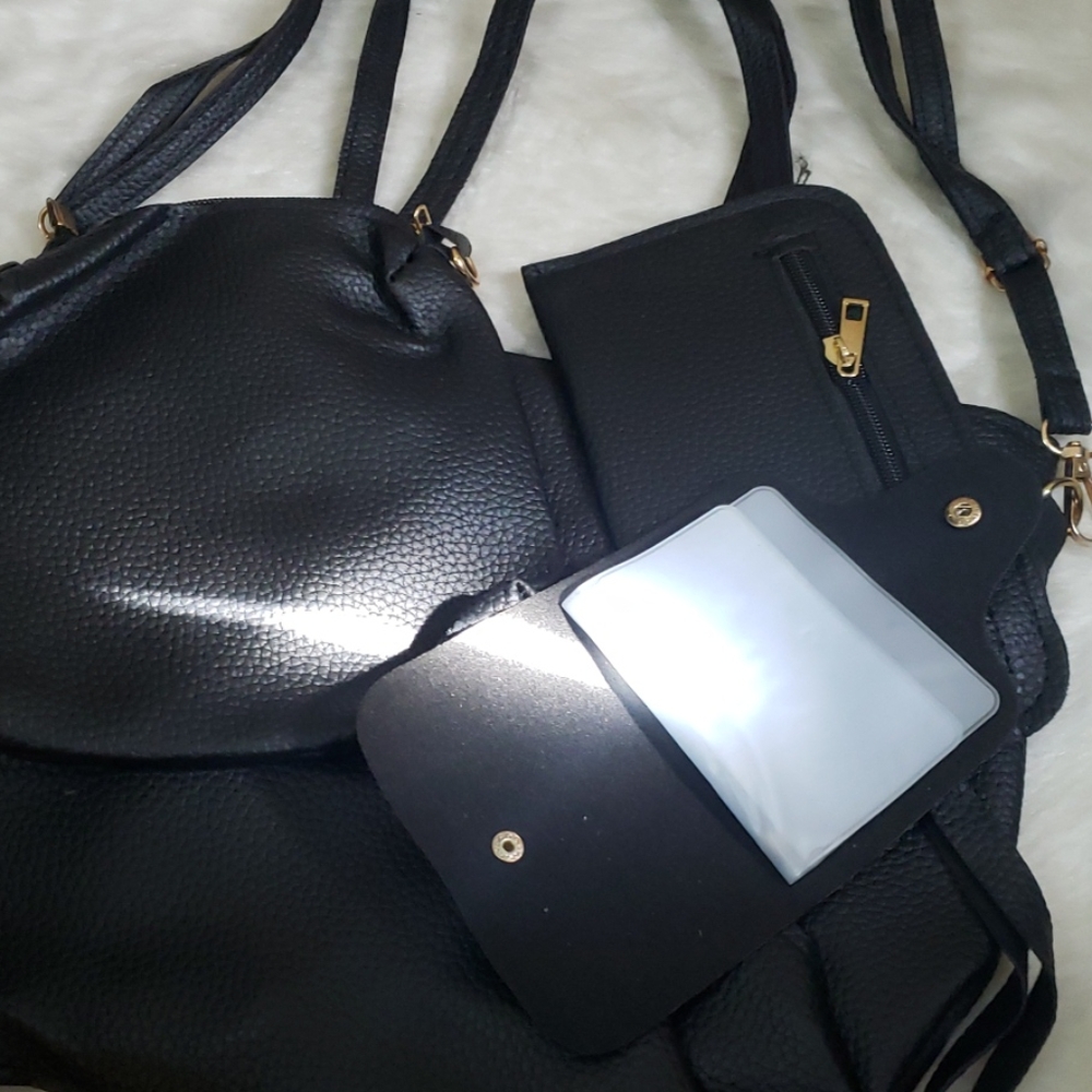 Black Fashion Purse - Picture 3 of 7